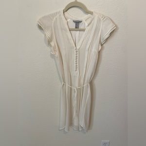 Woman’s white summer dress, size 2